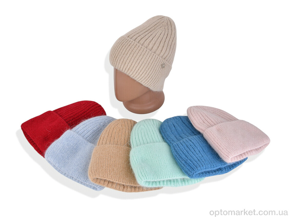 Купить Шапка жіночі Y145 mix Red Hat мікс, фото 1