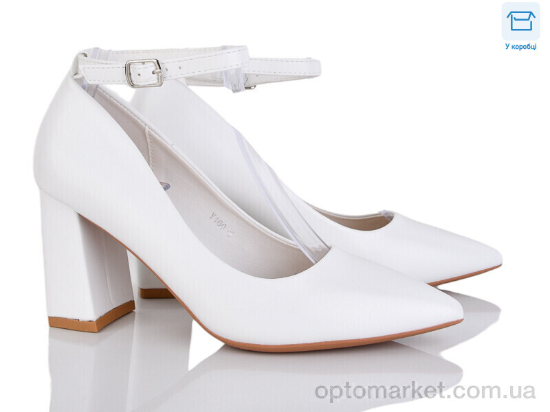 Купить Туфлі жіночі Y160-5 L&M білий, фото 1