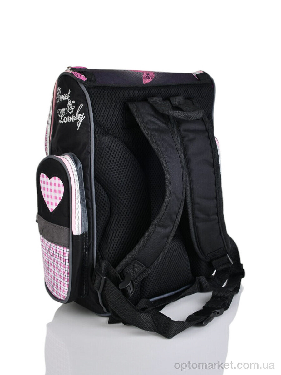 Купить Рюкзак дитячі Y1617 black Red Hat чорний, фото 2