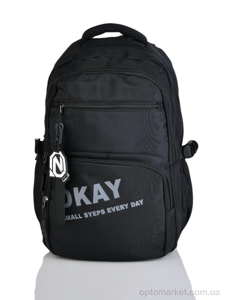 Купить Рюкзак дитячі Y1621-2 black Red Hat чорний, фото 1