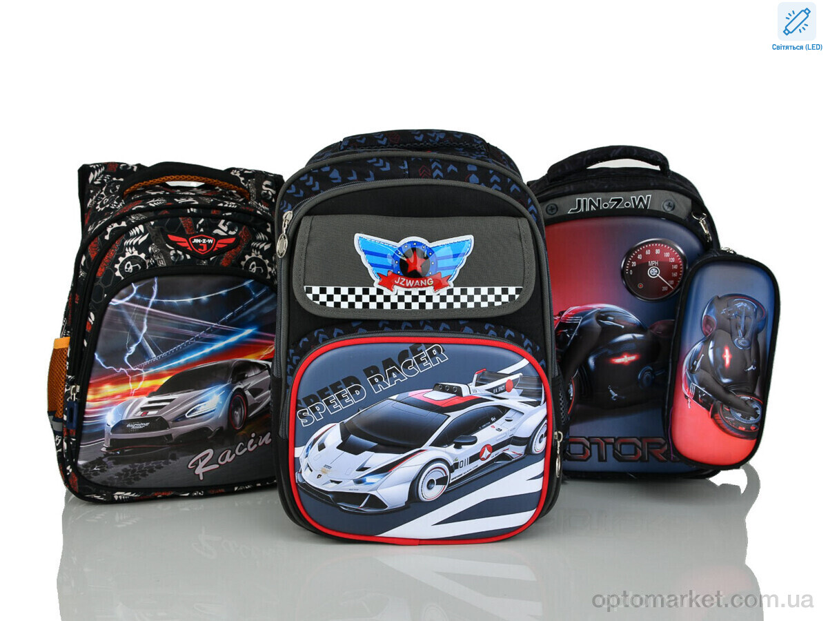 Купить Рюкзак дитячі Y1630-2 LED (25x35x15) mix Red Hat мікс, фото 1