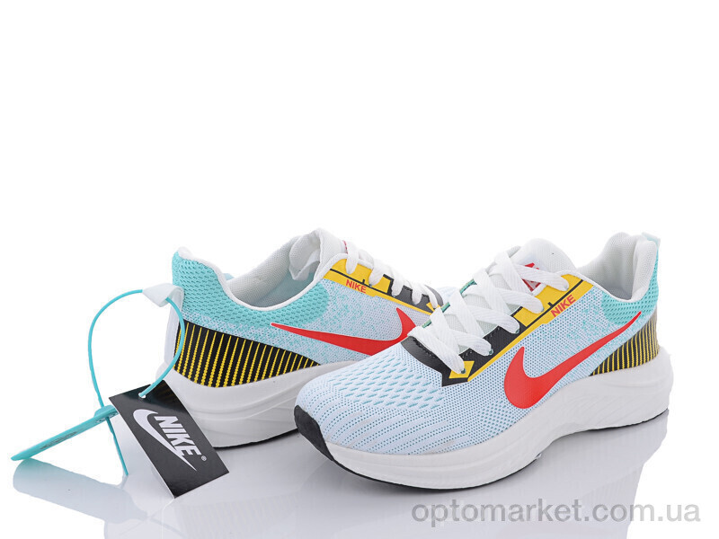 Купить Кросівки чоловічі Y171(W017) white-red Wonex блакитний, фото 2