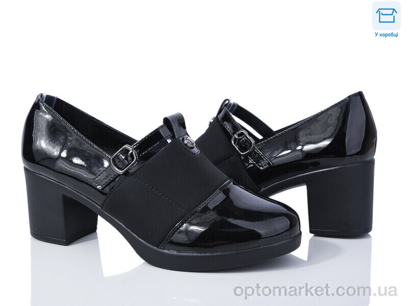 Купить Туфлі жіночі Y190-2 Yimeili чорний, фото 1