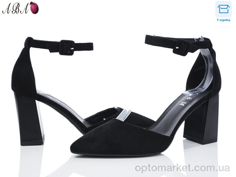 Купить Туфлі жіночі Y1ABA02-2 L&M чорний, фото 1