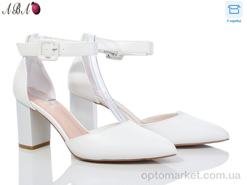 Купить Туфлі жіночі Y1ABA05-4 L&M білий, фото 1