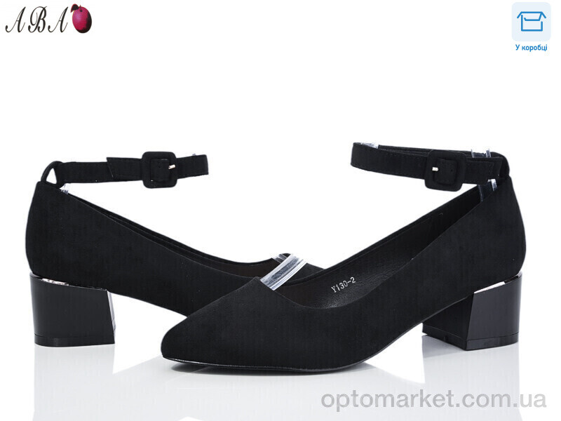Купить Туфлі жіночі Y1ABA30-2 L&M чорний, фото 1