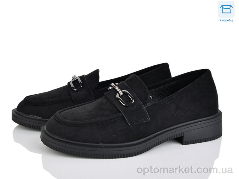 Купить Туфлі жіночі Y201-1 Lemon чорний, фото 1