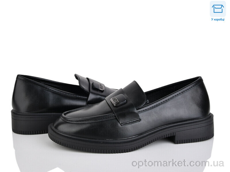 Купить Туфлі жіночі Y202-2 Lemon чорний, фото 1