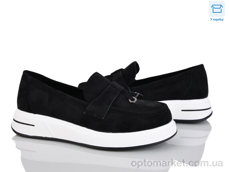 Купить Туфлі жіночі Y203-1 L&M чорний, фото 1