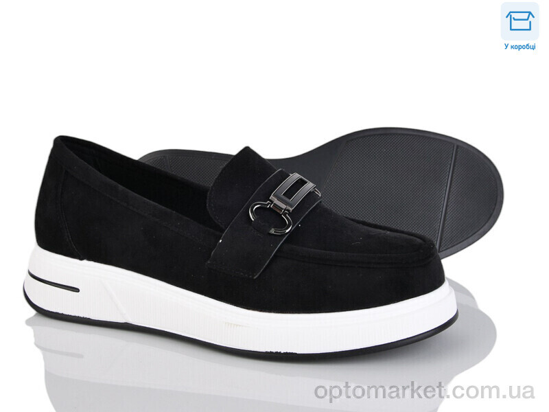 Купить Туфлі жіночі Y204-1 L&M чорний, фото 1