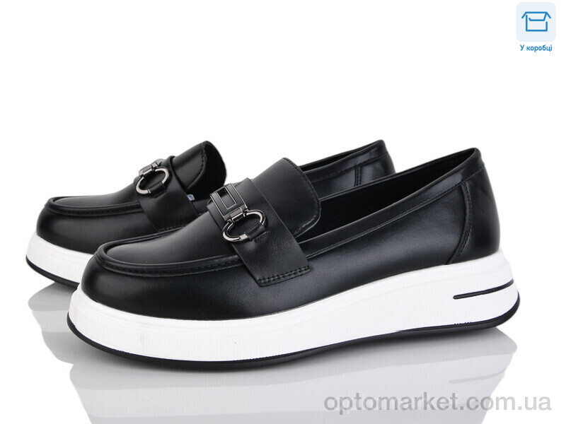 Купить Туфлі жіночі Y204-2 L&M чорний, фото 1