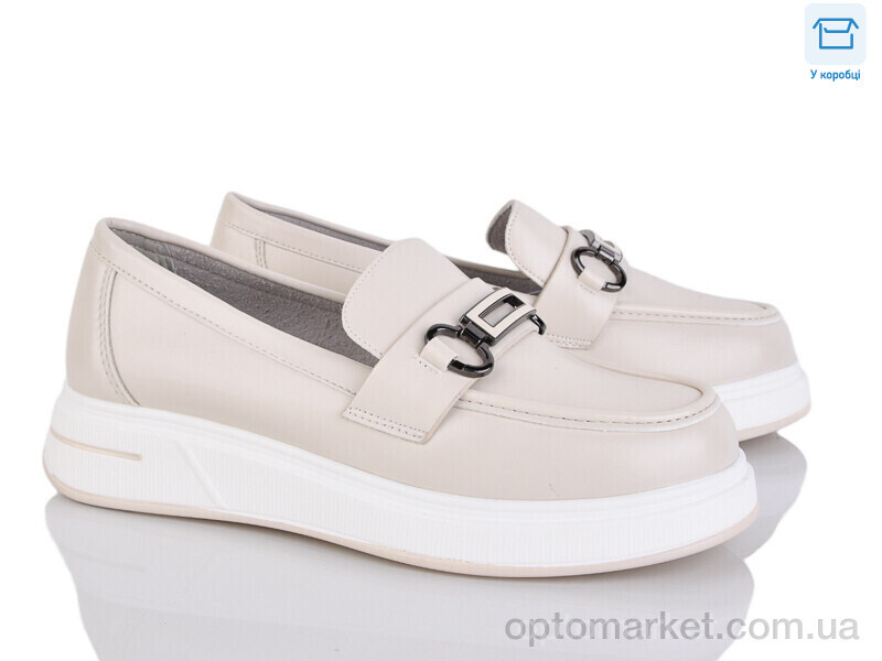 Купить Туфлі жіночі Y204-3 L&M бежевий, фото 1