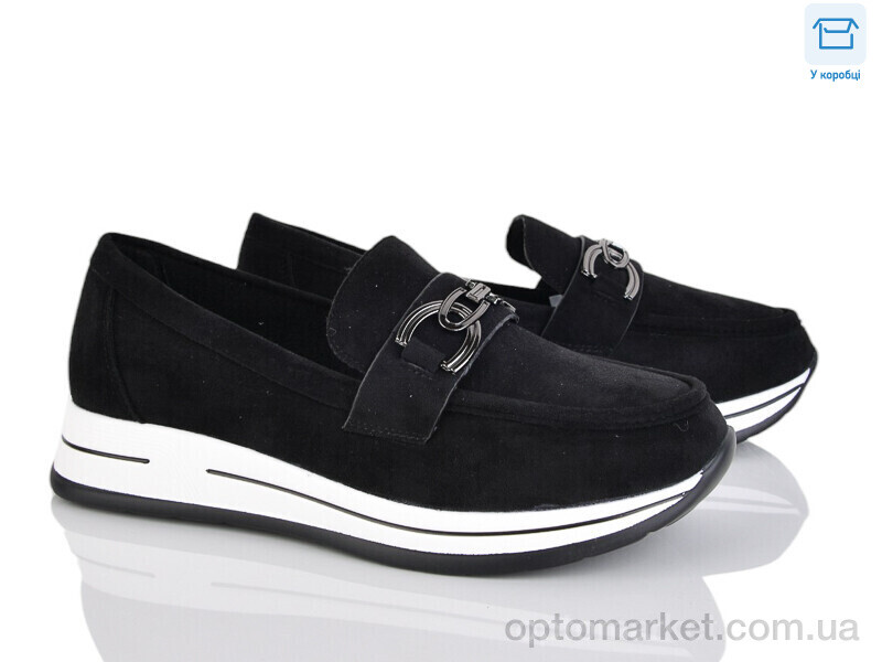 Купить Туфлі жіночі Y205-1 L&M чорний, фото 1