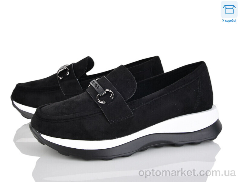 Купить Туфлі жіночі Y207-1 L&M чорний, фото 1