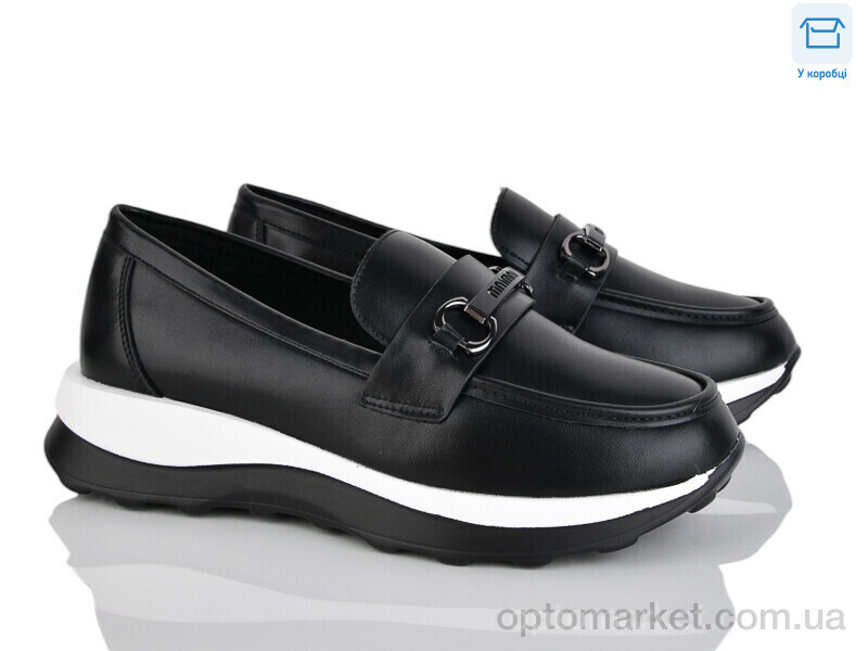 Купить Туфлі жіночі Y207-2 L&M чорний, фото 1