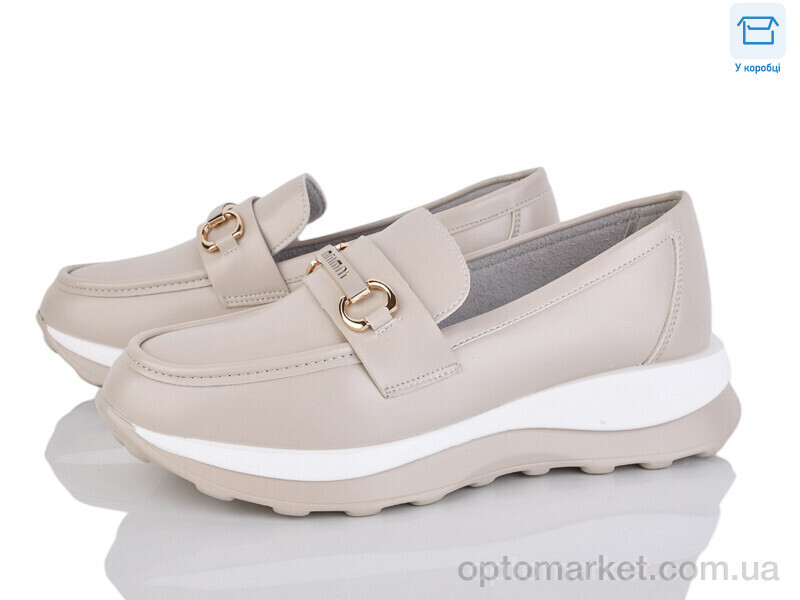 Купить Туфлі жіночі Y207-3 L&M бежевий, фото 1