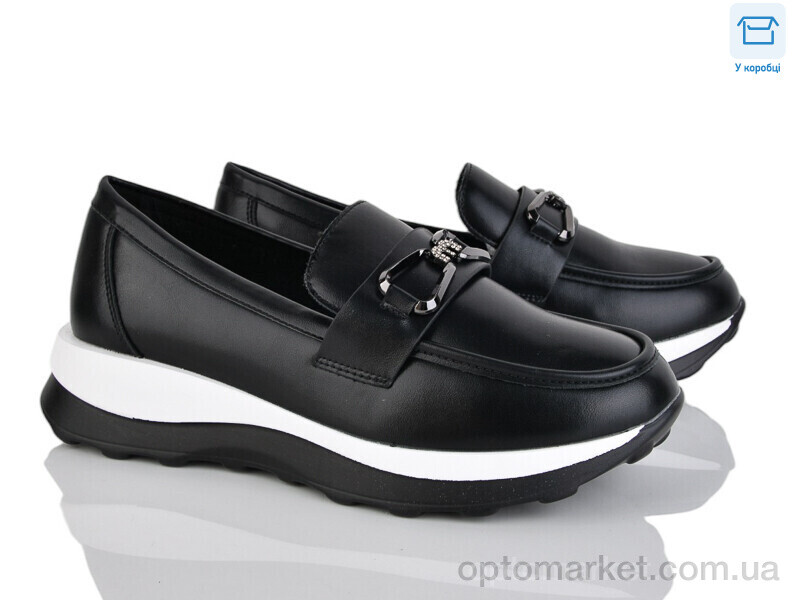 Купить Туфлі жіночі Y208-2 L&M чорний, фото 1