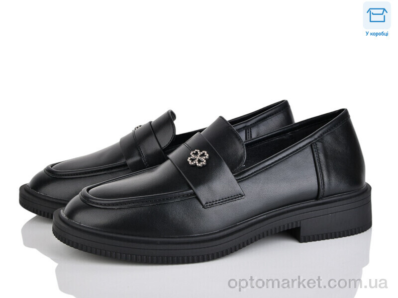 Купить Туфлі жіночі Y210-2 Lemon чорний, фото 1