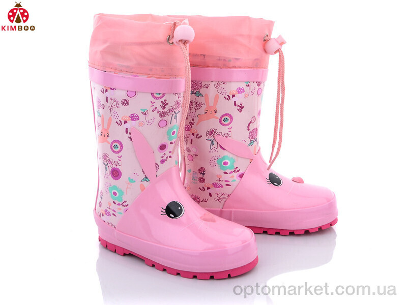 Купить Гумове взуття дитячі Y2127-1F Kimbo-o рожевий, фото 1