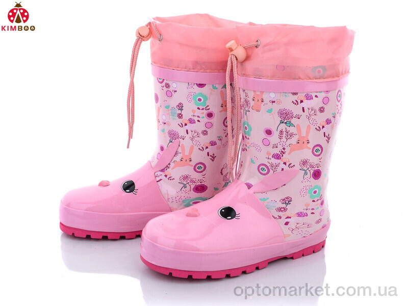Купить Гумове взуття дитячі Y2127-2F Kimbo-o рожевий, фото 1