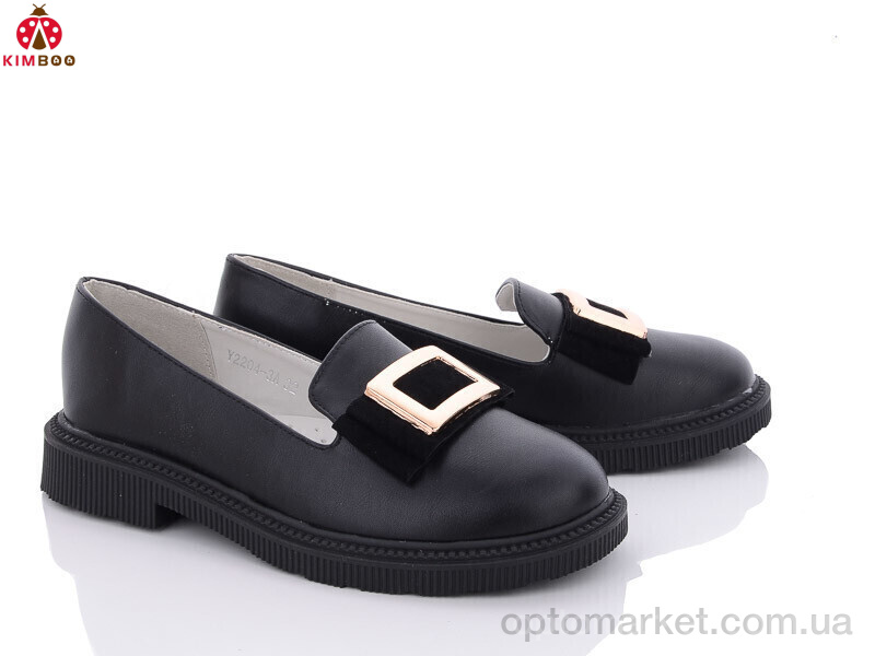 Купить Туфлі дитячі Y2204-3A Dono kids чорний, фото 1