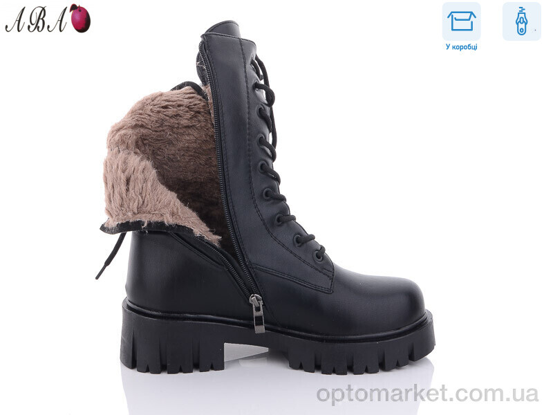 Купить Черевики жіночі Y22 Girnaive чорний, фото 2