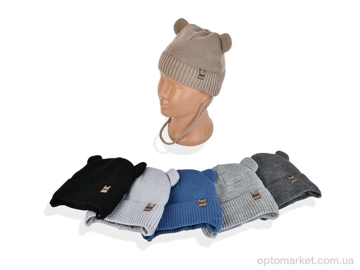 Купить Шапка дитячі Y25-3M mix Red Hat мікс, фото 1