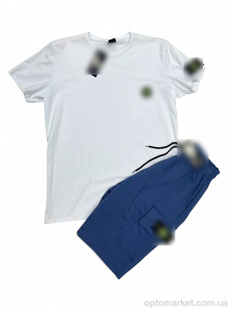 Купить Спортивний костюм чоловічі Y3-1 white-blue S.one Island білий, фото 1