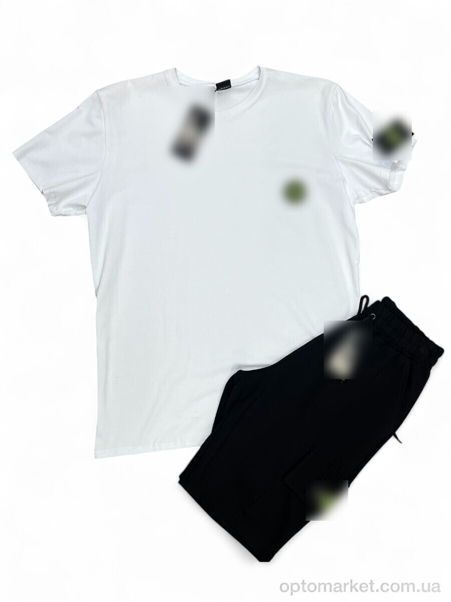 Купить Спортивний костюм чоловічі Y3-2 white-black S.one Island білий, фото 1