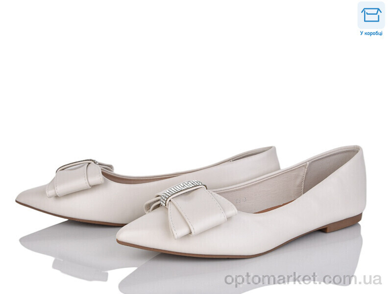 Купить Балетки жіночі Y3-3 L&M бежевий, фото 1