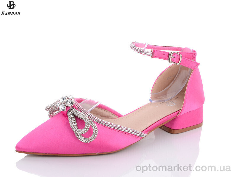 Купить Туфлі жіночі Y30-10 Башили рожевий, фото 1