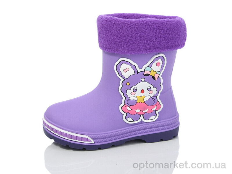 Купить Гумове взуття дитячі Y302A M&L  Alex13 фіолетовий, фото 1
