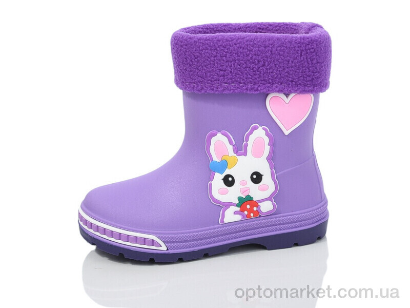 Купить Гумове взуття дитячі Y304A M&L  Alex13 фіолетовий, фото 1