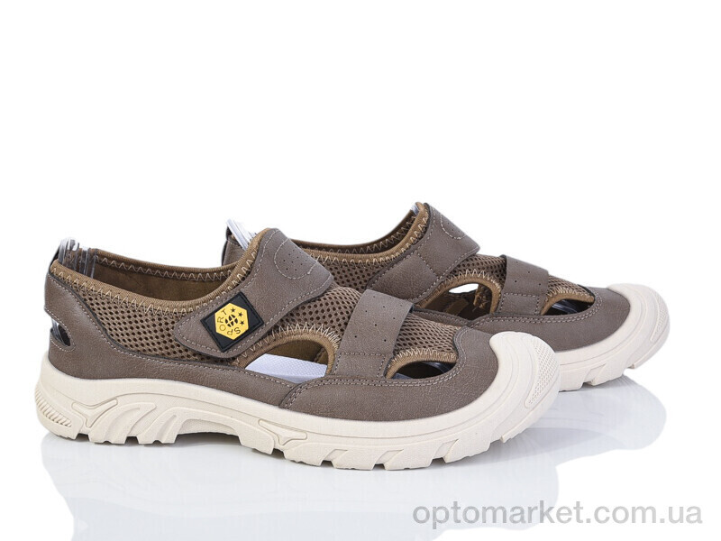 Купить Кросівки чоловічі Y307 brown Baolikang коричневий, фото 1