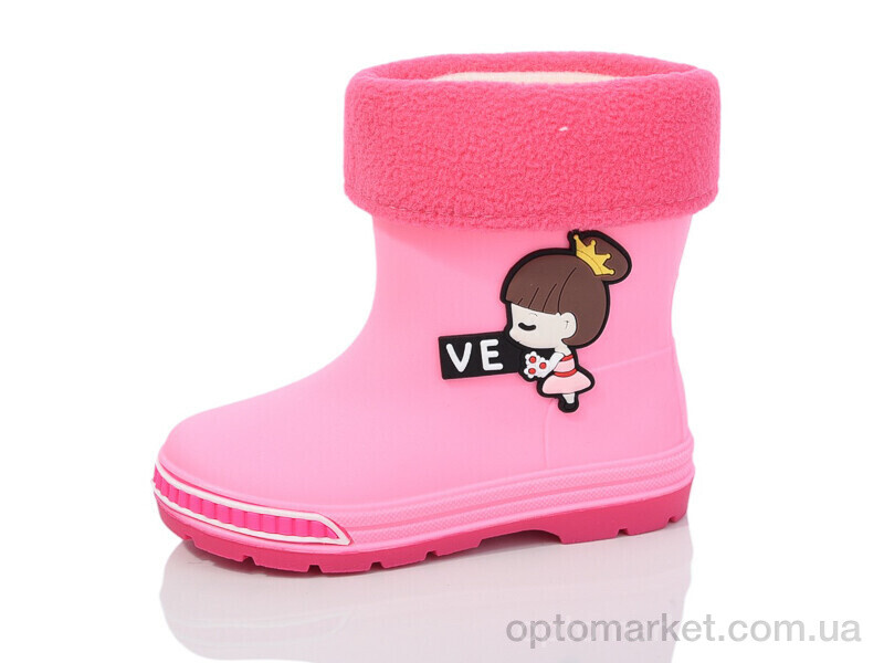 Купить Гумове взуття дитячі Y307A M&L  Alex13 рожевий, фото 1