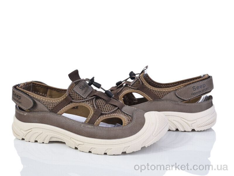 Купить Кросівки чоловічі Y308 brown Baolikang коричневий, фото 1