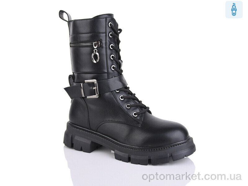 Купить Черевики жіночі Y31 Girnaive чорний, фото 1