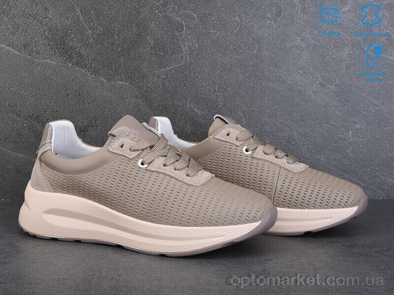 Купить Кросівки жіночі Y33004-5 Jessica коричневий, фото 2