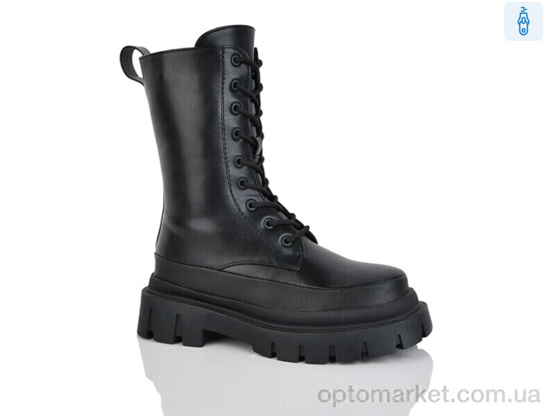 Купить Черевики жіночі Y38 Girnaive чорний, фото 1