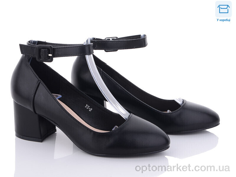 Купить Туфлі жіночі Y5-2 L&M чорний, фото 1