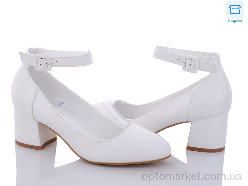 Купить Туфлі жіночі Y5-4 L&M білий, фото 1