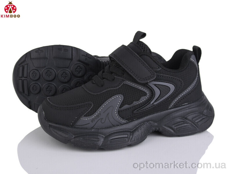 Купить Кросівки дитячі Y5002-3A Kimbo-o чорний, фото 1