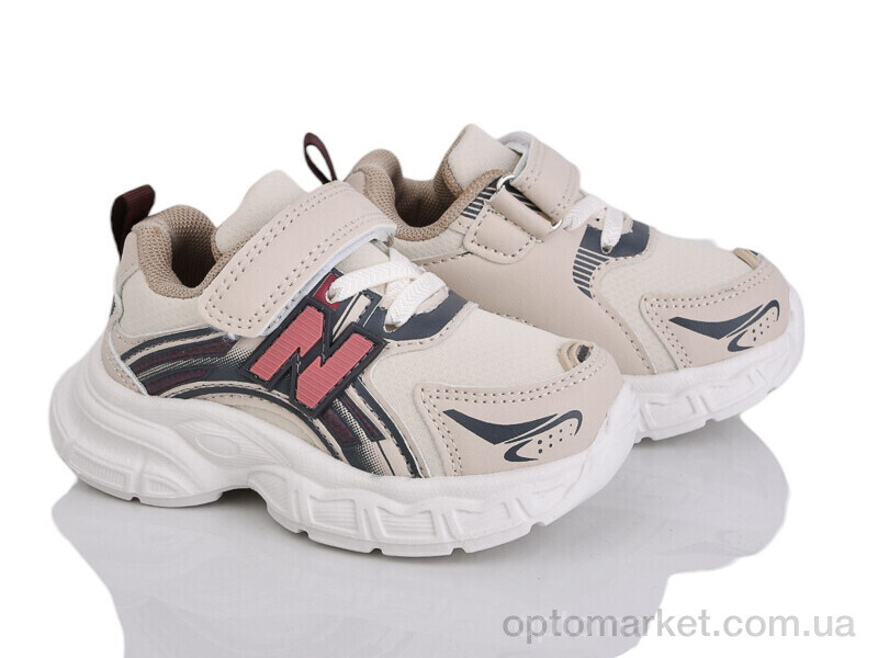 Купить Кросівки дитячі Y5005-1M Kimbo-o бежевий, фото 1