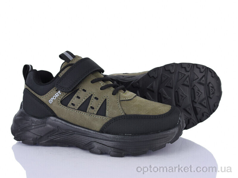 Купить Кросівки дитячі Y5008-3L Kimbo-o хакі, фото 1