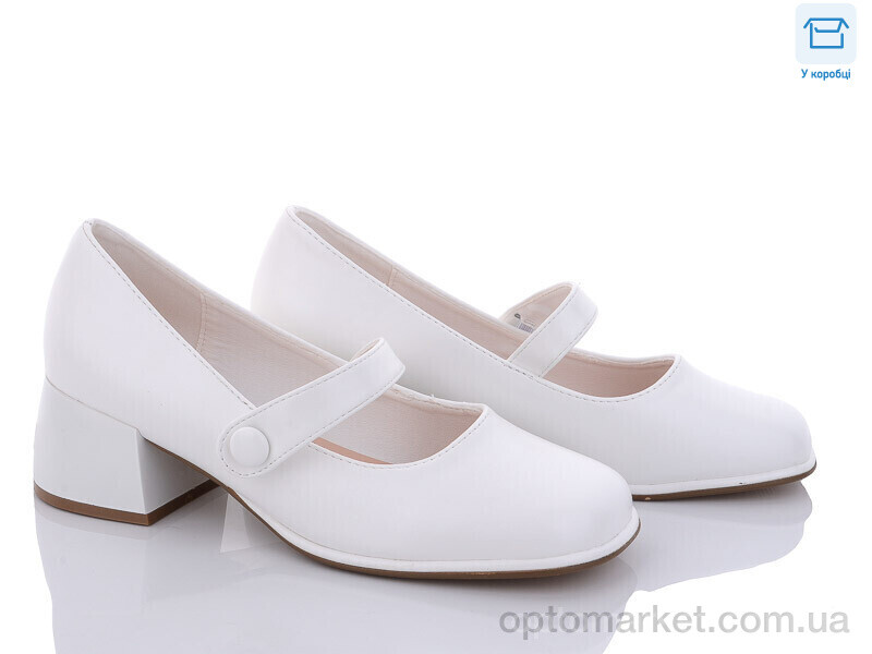 Купить Туфлі жіночі Y54-3 L&M білий, фото 1