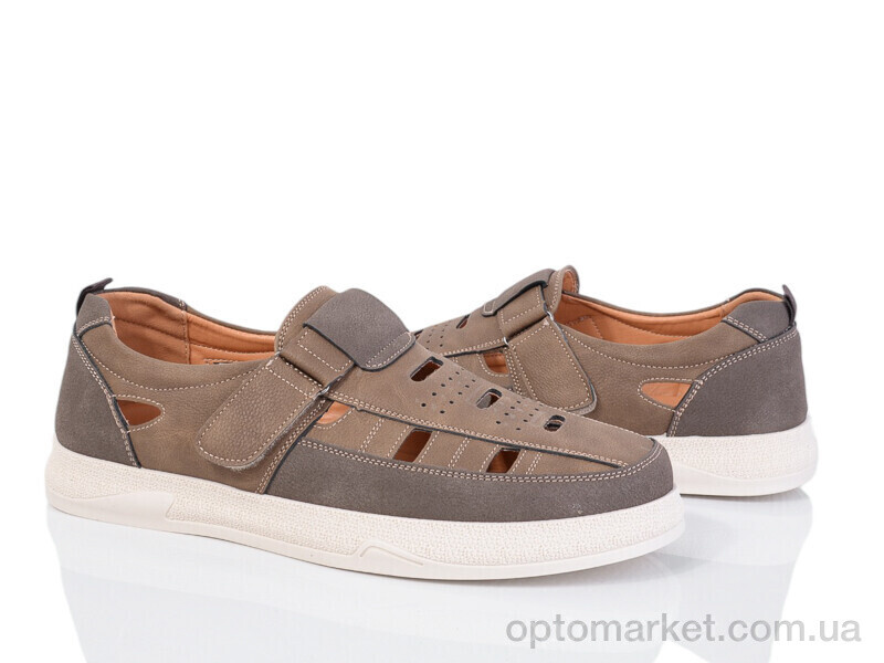 Купить Туфлі чоловічі Y562-6 Tengbo коричневий, фото 1