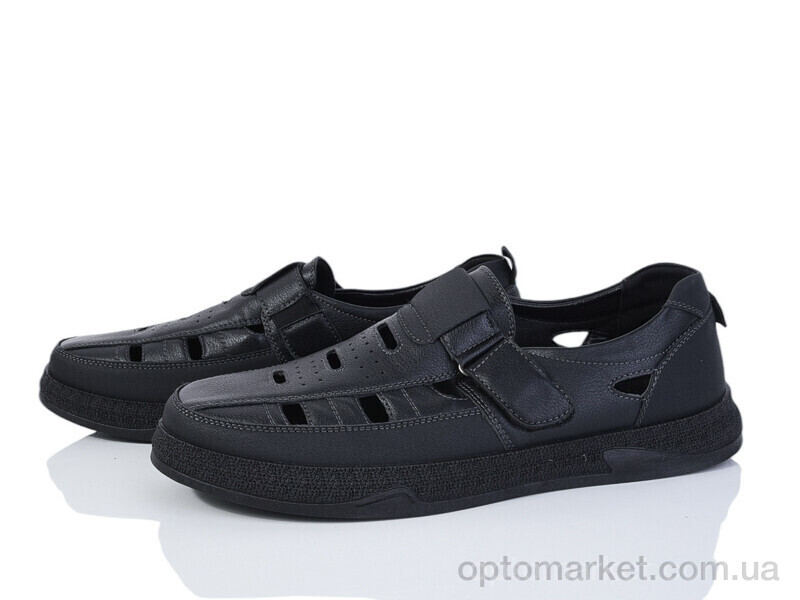 Купить Сандалі чоловічі Y562 black Tengbo чорний, фото 1