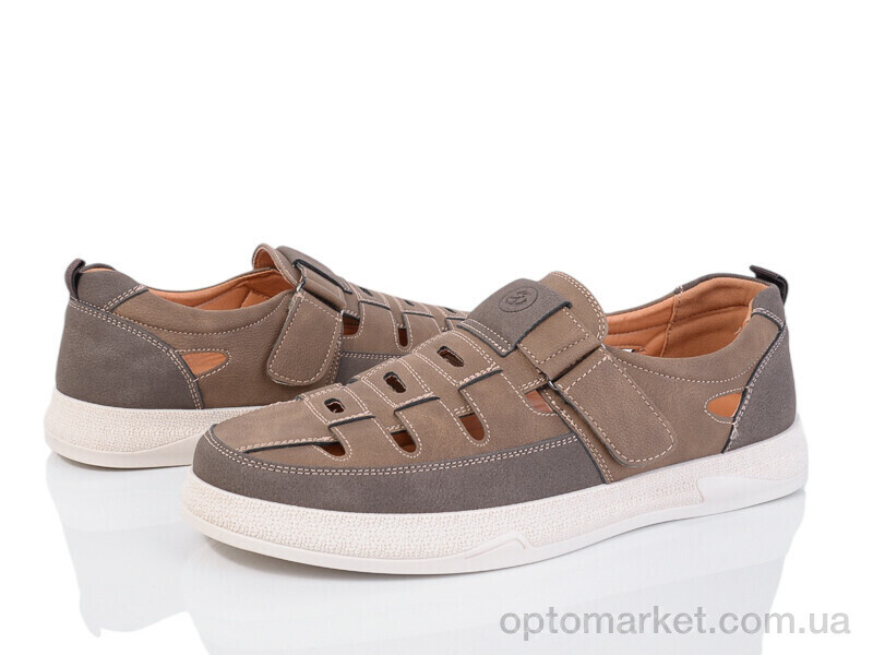 Купить Туфлі чоловічі Y563-6 Tengbo коричневий, фото 1