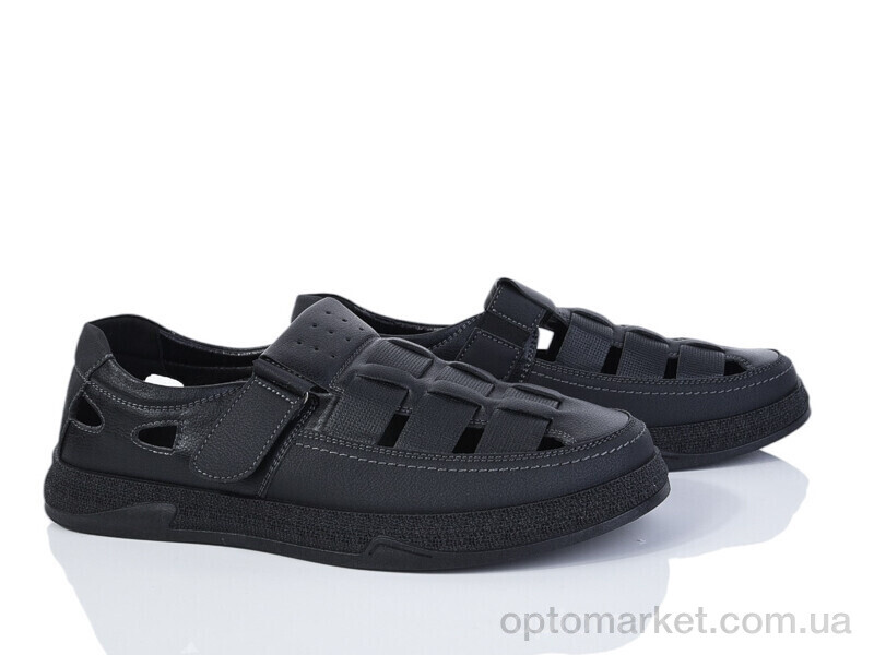 Купить Сандалі чоловічі Y565 black Tengbo чорний, фото 1