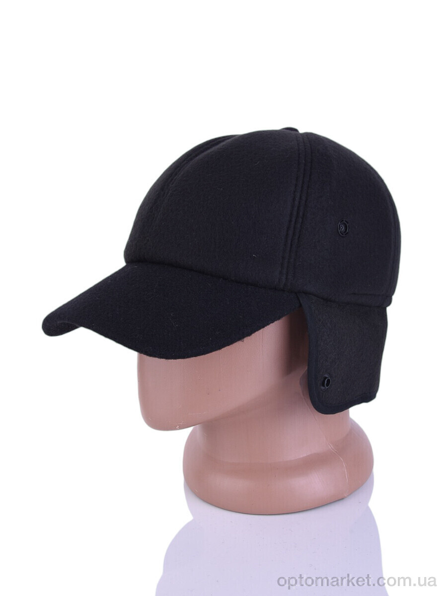 Купить Кепка чоловічі Y614-1 black Red Hat чорний, фото 2